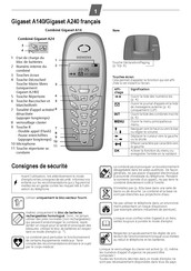 Siemens Gigaset A140 Mode D'emploi Télécharger Le Pdf | Manualslib