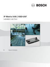 Bosch KBD-UXF Manuel D'utilisation