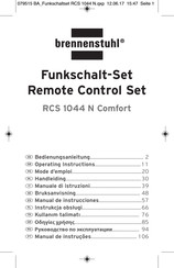 brennenstuhl RCS 1044 N Comfort IP 44 Mode D'emploi