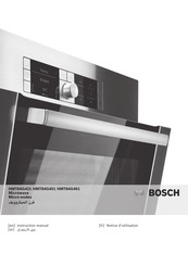 Bosch HMT84G451 Notice D'utilisation