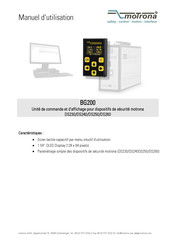 Motrona DS240 Manuel D'utilisation