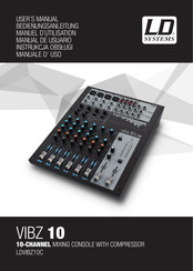 LD Systems VIBZ 10 Manuel D'utilisation