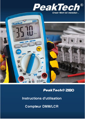 Peaktech 2180 Instructions D'utilisation