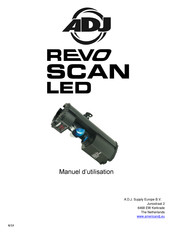 ADJ REVO SCAN LED Manuel D'utilisation