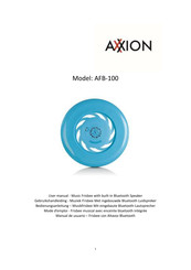 Axxion AFB-100 Mode D'emploi