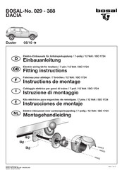 bosal 029-388 DACIA Instructions De Montage