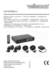 Velleman CCTVPROM14 Guide D'installation Rapide