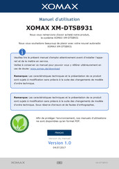 Xomax XM-DTSB931 Manuel D'utilisation