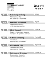 HumanTechnik lisa RF time Mode D'emploi