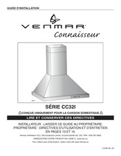 Venmar Connaisseur CC32I Série Guide D'installation