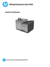 HP OfficeJet Enterprise Color X555 Guide De L'utilisateur