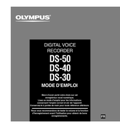 Olympus DS-30 Mode D'emploi