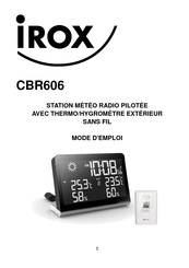 Irox CBR606 Mode D'emploi