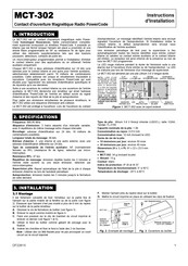 Visonic PowerCode MCT-302 Instructions D'installation