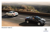 Peugeot 308 CC Guide D'utilisation