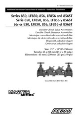 Febco Master LF850 Série Instructions D'installation