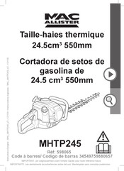 Mac allister 598065 Instructions D'origine