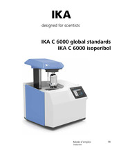 IKA C 6000 global standards Mode D'emploi