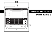 TC-Helicon VOICELIVE Touch 2 Guide Rapide