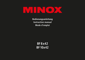 Minox BF 8x42 Mode D'emploi