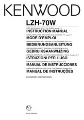 Kenwood LZH-70W Mode D'emploi