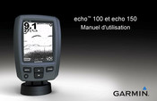 Garmin Echo 100 Manuel D'utilisation
