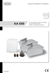 SCS KA E50 Manuel D'installation Et D'utilisation