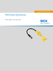 Sick TR4 Direct Cylindrical Notice D'instruction