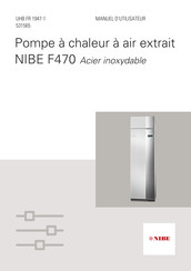 Nibe F470 Manuel D'utilisateur