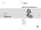 Bosch GCO 14-24 J Professional Notice Originale
