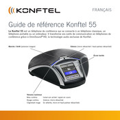 Konftel 55 Guide De Référence