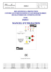 Microener IM30-C Manuel D'utilisation