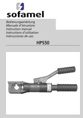 Sofamel HPS50 Instructions D'utilisation