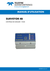 TELEDYNE OLDHAM SIMTRONICS Surveyor 4B Manuel D'utilisation