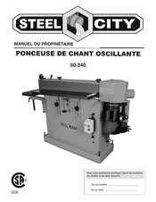 Steel City 50-340 Manuel Du Propriétaire