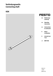 Festo KSK Notice D'utilisation