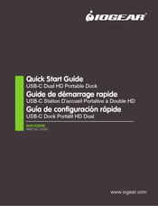 IOGear GUC3CDHD Guide De Démarrage Rapide