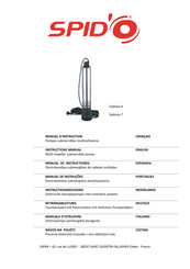 SPIDO Subinox 6 Manuel D'instruction