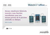 Microlife WatchBP Office AFIB Mode D'emploi