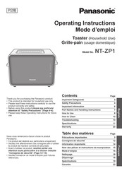 Panasonic NT-ZP1 Mode D'emploi