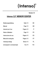 Intenso Intenso 3,5 MEMORYCENTER Notice D'utilisation