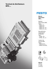 Festo VPPM-8TA-L-1-F-0L6H-S1C1 Manuel Électronique