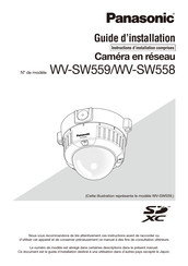 Panasonic WV-SW559 Guide D'installation