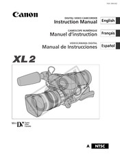 Canon XL2 Manuel D'instruction