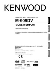 Kenwood M-909DV Mode D'emploi