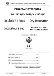 CBM 2430/V Mode D'emploi