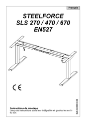 Actiforce STEELFORCE SLS 470 Instructions De Montage