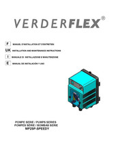 Verderflex MP2SP-SPEEDY Série Manuel D'installation Et D'entretien