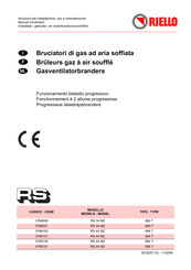Riello RS 34 MZ Manuel D'entretien