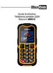 Maxcom MM910 Guide D'utilisation